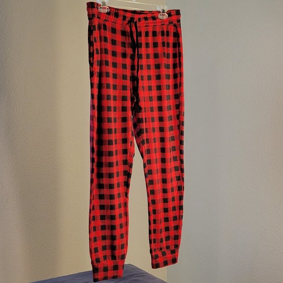 JACLYN INTIMATES PAJAMA PANTS-RED & BLACK CHECKERED-SOFT AND FEEL GOOD - SIZE XL - Picture 5 of 11